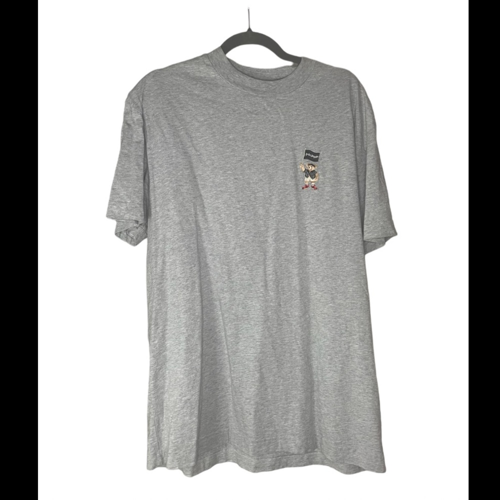 Palm Angels Grey Small Pirate Bear T-Shirt